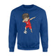 Dabbing Soccer Boy Tunisia Jersey - Tunisian Football Sweatshirt