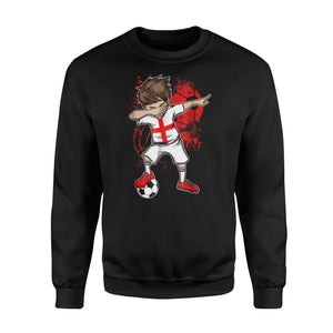 Dabbing Boy England Soccer Jersey Football Sweatshirt