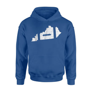 Kentucky Football Home State Gift Women Kids Hoodie