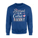 Blessed To Be Called Nanny Floral Grandma Sweatshirt