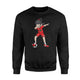 Dabbing Soccer For Girls Morocco Football Sweatshirt