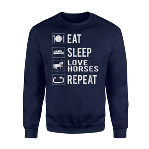 Funny Horse Gift Men Women Teens Sweatshirt