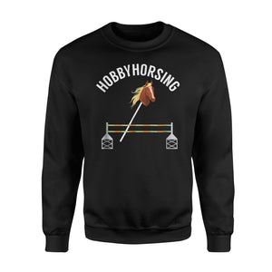 Hobbyhorsing Horse On A Stick Jumping Sweatshirt