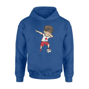 Dabbing Soccer Boy Japan Jersey Japanese Football Hoodie