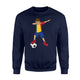 Dabbing Soccer Boy Romania Romanians Football Sweatshirt