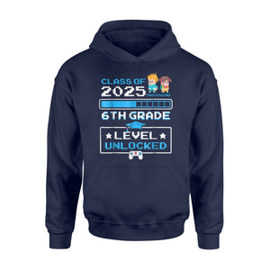 Funny 6th Grade First Day Video Games  Kid Gamer Gifts  Hoodie