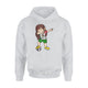 Dabbing Soccer Girl Mexico Jersey Mexican Football Hoodie