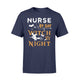 Funny Nurse By Day Witch By Night Halloween  T-Shirt