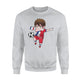 Dabbing Soccer Boy France Football  French Gift Sweatshirt