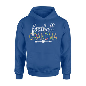 Football Grandma Sports Grandma Game Day Gift Hoodie