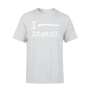 I Shoot Zombies Halloween T-shirt