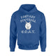 Fantasy Football Goat Funny For Champions Hoodie