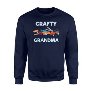 Crafty Grandma, Gift, Sewing, Crafting, DIY Hobby, L Sweatshirt