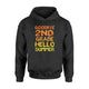 Kids Goodbye 2nd Grade Hello Summer Funny  Hoodie