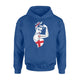 England Strong Woman Soccer Jersey Football Fan Hoodie