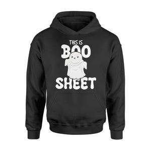 Halloween Funny This Is Boo Sheet Ghost Costume Hoodie