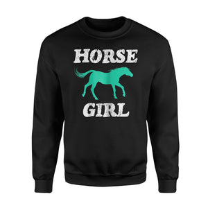 Horse Girl Cure Horse Riding Gift Women Kids Sweatshirt