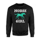Horse Girl Cure Horse Riding Gift Women Kids Sweatshirt