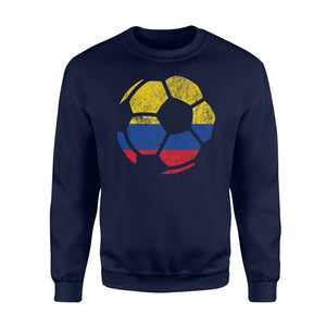 Colombia Soccer Colombian Football Flag Youth Kids Sweatshirt