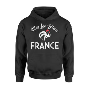 France Football Cheer Jersey Allez Les Bleus Hoodie