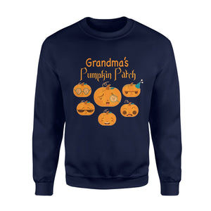 Grandma Pumpkin Patch Grandma Halloween Sweatshirt