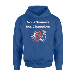 France Football Les Bleus Champions Coupe Du Monde Hoodie