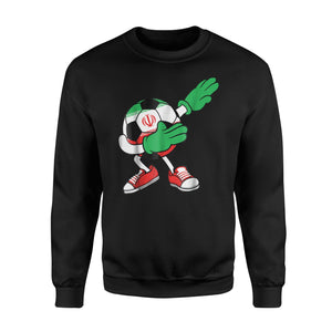 Dabbing Soccer Ball Iran Jersey Iranian Football Gift Sweatshirt