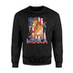 Dabbing Horse American USA Flag 4th Of July Gift Sweatshirt