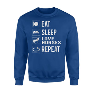 Funny Horse Gift Men Women Teens Sweatshirt