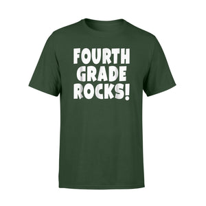 Fourth Grade Rocks Funny Gift For 4th Grader T-Shirt