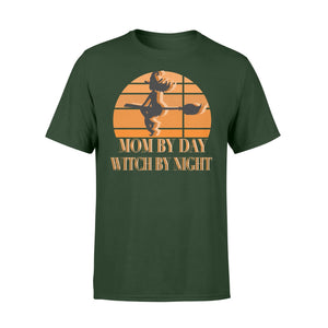 Mom By Day Witch By Night Mom Halloween T-shirt T-shirt