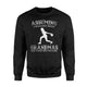 Bowling Assuming Like Most Grandmas Mistake Sweatshirt