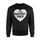 Cute Big Heart Happy Grand Parents Day Grandma Grandpa Gift Sweatshirt