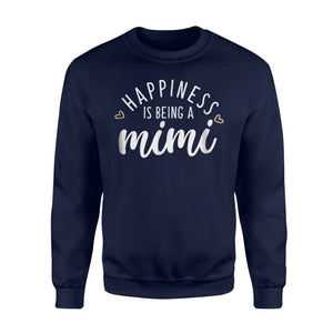 Happiness Is Being A Mimi Cute Grandma Gift Sweatshirt