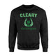 Cleary Shenanigans, St Patrick's Day Lucky Horseshoe Clover Sweatshirt