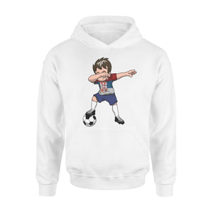 Dabbing Soccer Boys Serbia Serbian Belgrade Gift Hoodie