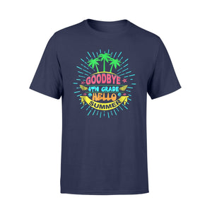 Goodbye 4th Grade Hello Summer Vacation Graduate T-Shirt