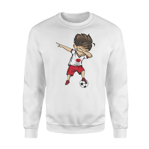 Dabbing Soccer Boy Japan Jersey  - Japanese Football Sweatshirt