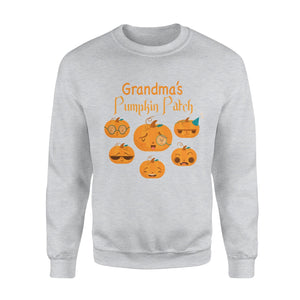 Grandma Pumpkin Patch Grandma Halloween Sweatshirt