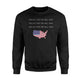 I Believe That We Will Win Soccer  Fleece Sweatshirt