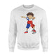 Chile Soccer Football Dab Dabbing Boy With Jersey Sweatshirt