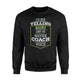 I'm Not Yelling This Is Just My Soccer Coach Voice  Fleece Sweatshirt