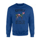 Easily Distracted By Horses Flower Gift For Women Sweatshirt