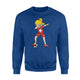 Dabbing Soccer Girl Switzerland Football Sweatshirt