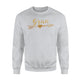 Gold Arrow Heart Gran Funny Gift For Grandma Sweatshirt
