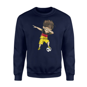 Dabbing Soccer Boy Germany Jersey  - German Football Sweatshirt