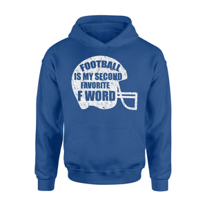 Football Is My Second Favorite F Word Christmas Gift Hoodie