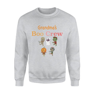 Grandma Boo Crew Grandma Halloween Sweatshirt
