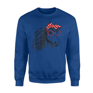 Horse Bandana Gifts For Girls Women Sweatshirt