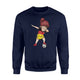 Dabbing Soccer Girl Germany Jersey - German Football Sweatshirt